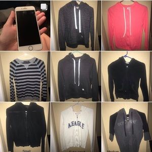 Clothles and shoes everything you can think of